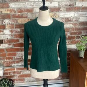 Old Navy Green Ribbed Long Sleeve Sweater Size XSP
